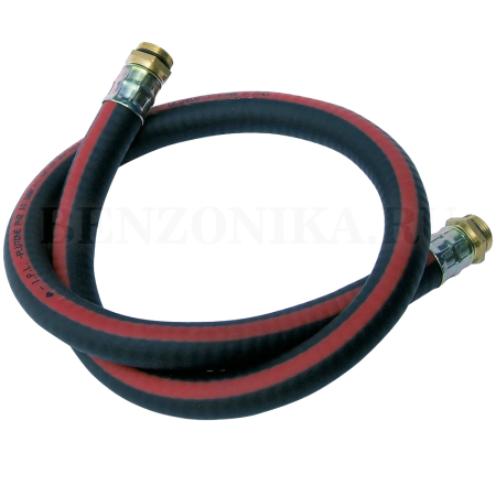 F13695000 PIUSI (Италия) - Всасывающий армированный рукав для ДТ и масла, 1" BSP х 5 метров, опрессованный