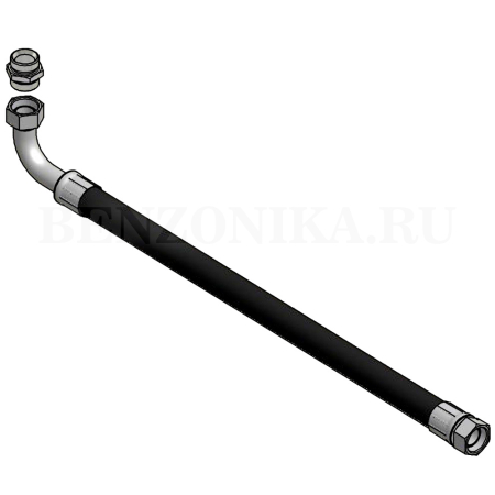 362402 Samoa (Испания) - Всасывающий резиновый шланг 1,8 м x 1-1/2"