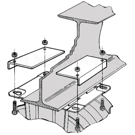 SAMOA 360116 Балочный кронштейн для катушки