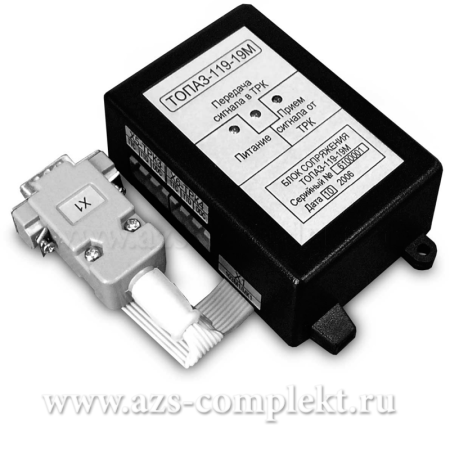 Топаз-119-19 (Россия) - Блок сопряжения с колонкой "Tokheim" серий Quantium, Premier